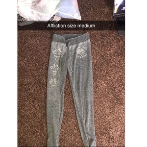 Affliction sweatpants